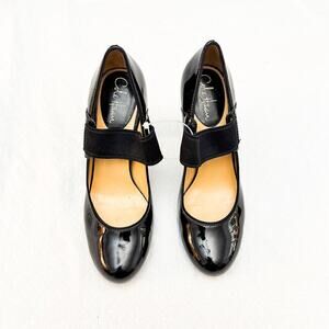 Cole Haan Mary Jane Patent Leather Pump Comfort Heel Size 9.5
